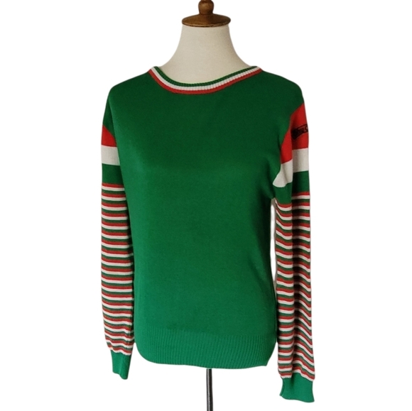 Vintage Oleg Cassini Christmas Sweater - Picture 3 of 4